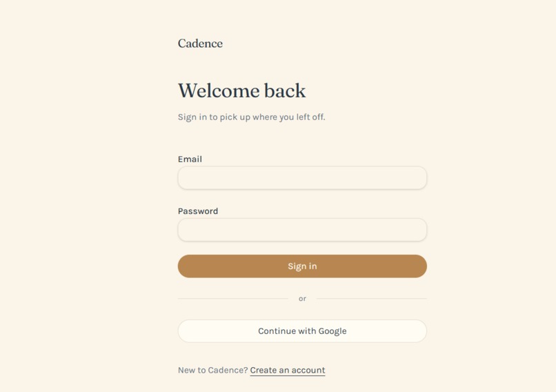 Cadence Study Planner – screenshot 2