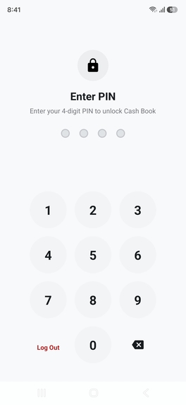 Cash Book – screenshot 1