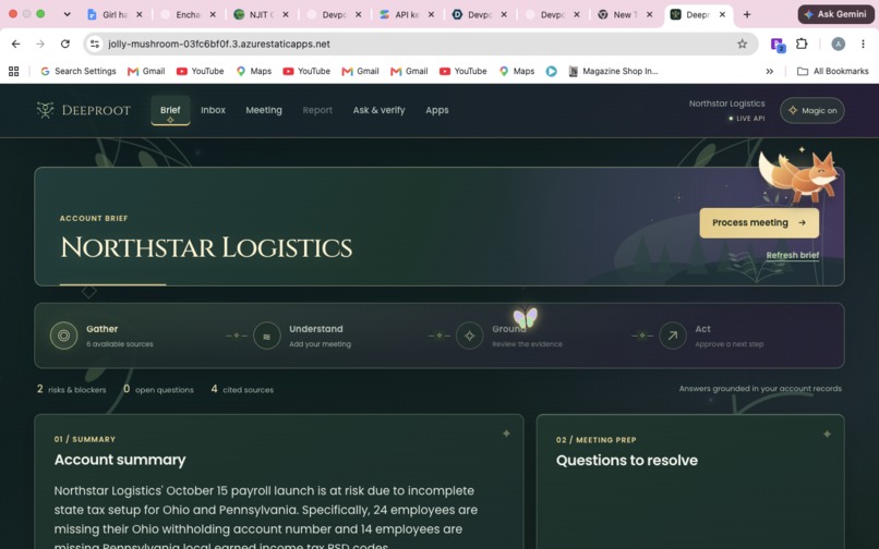 DeepRoot – screenshot 1