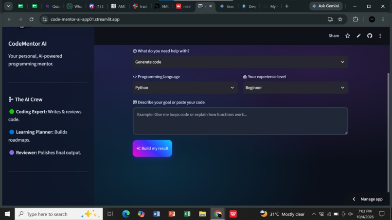 CodeMentor Ai – screenshot 3