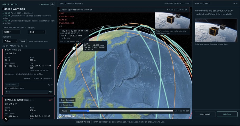 Orbit Watch – screenshot 1