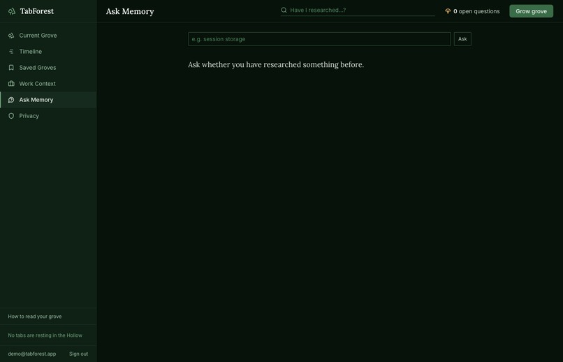 TabForest – screenshot 7