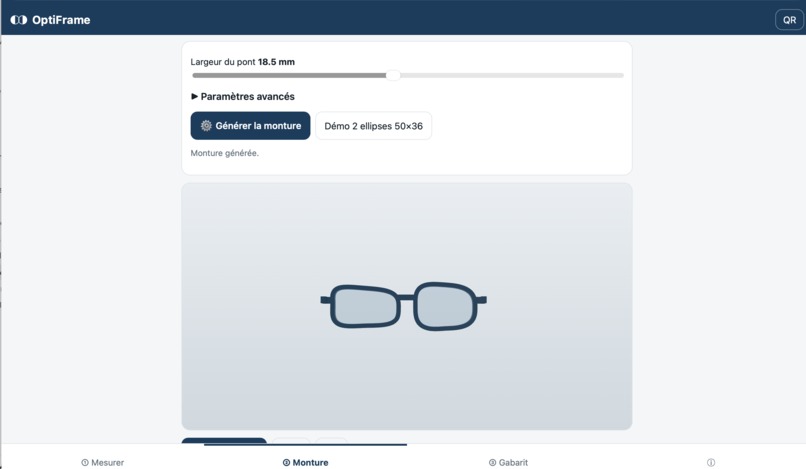 OptiFrame – screenshot 1
