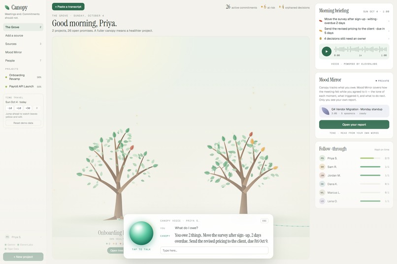 Canopy – screenshot 2