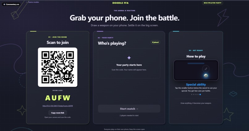 DoodleFFA – screenshot 3