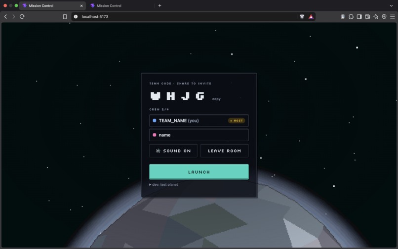 Mission Control – screenshot 2