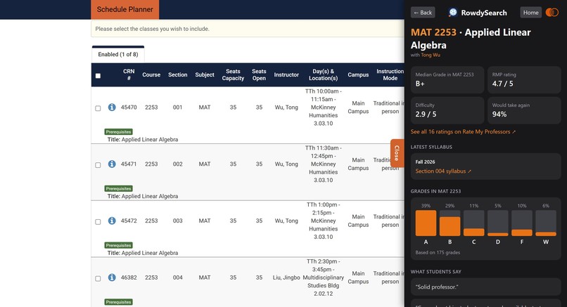 RowdySearch – screenshot 3