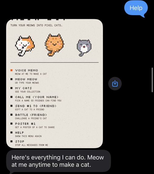 Meow Bot – screenshot 1