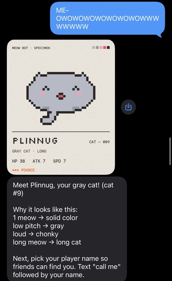 Meow Bot – screenshot 3