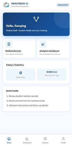 HealTrack AI  – screenshot 1