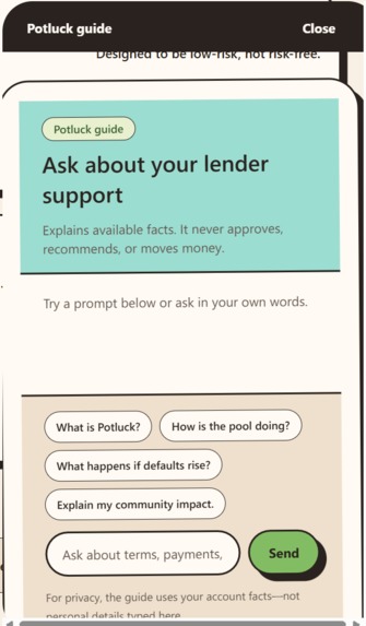 Potluck – screenshot 1