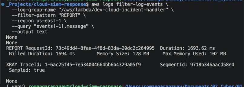 Cloud SIEM & Serverless SOAR: Event-Driven Incident Response – screenshot 5