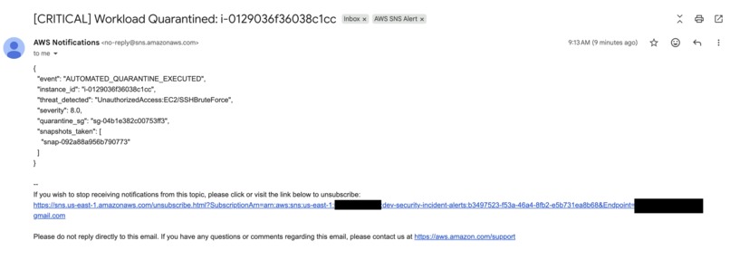Cloud SIEM & Serverless SOAR: Event-Driven Incident Response – screenshot 6