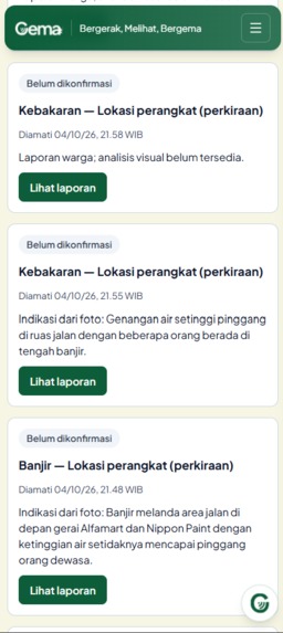 GEMA Sistem Pelaporan Terintegrasi Kecerdasan – screenshot 3