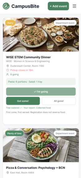 CampusBite – screenshot 10