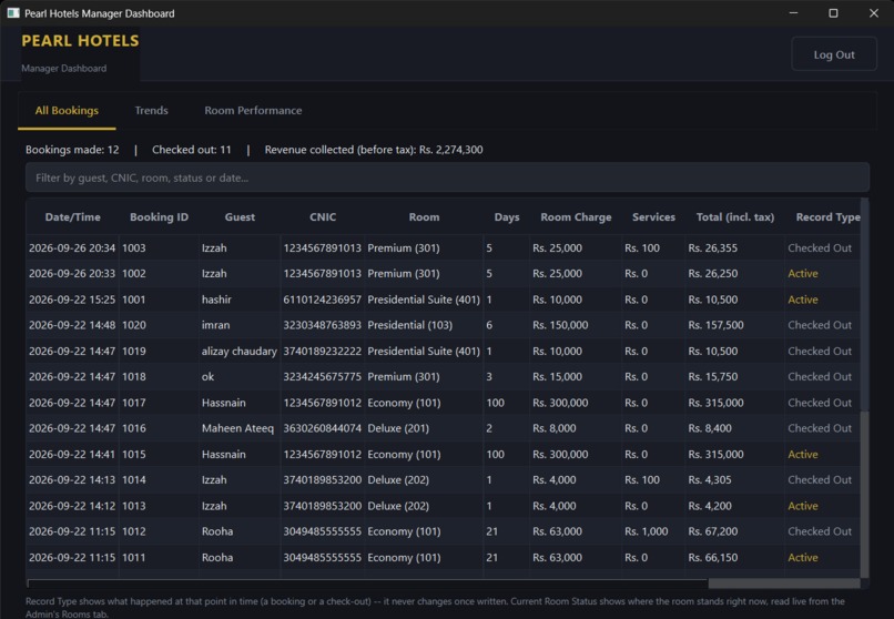 Hotel Management System – screenshot 7
