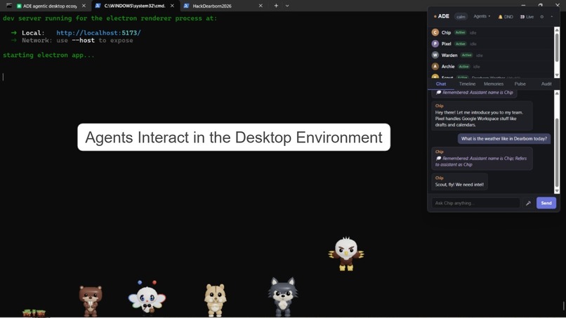 Agentique Desktop Ecosystem – screenshot 2