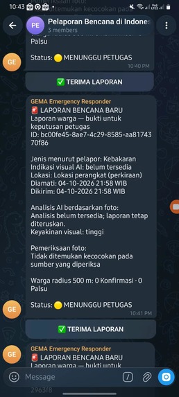 GEMA Sistem Pelaporan Terintegrasi Kecerdasan – screenshot 11