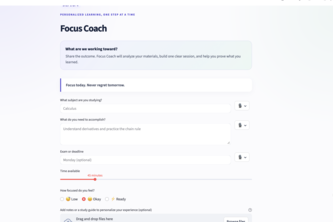Focus Coach