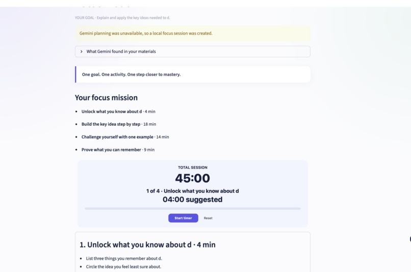 Focus Coach – screenshot 2