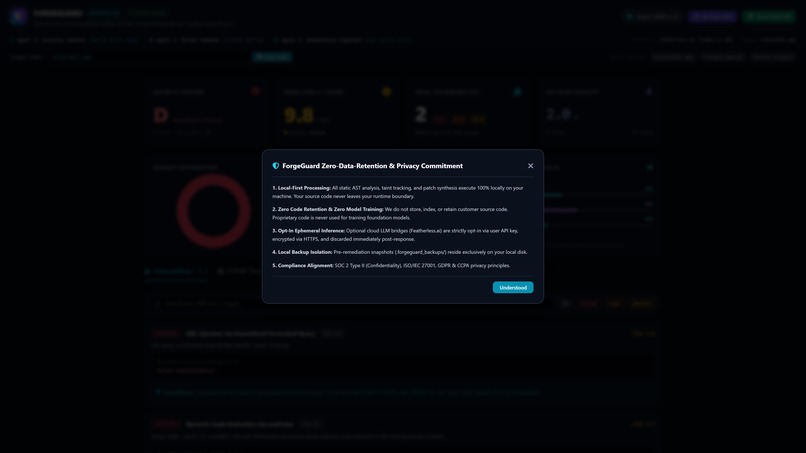 ForgeGuard: Autonomous AI Security & Patch Engine – screenshot 9