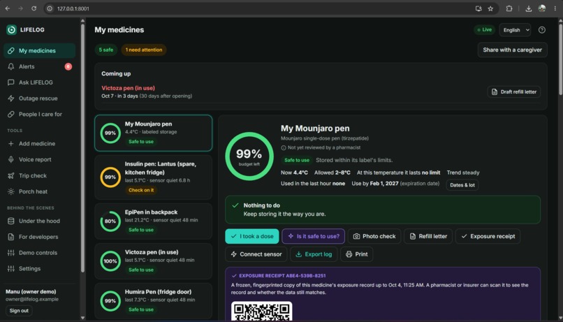 LIFELOG – screenshot 8