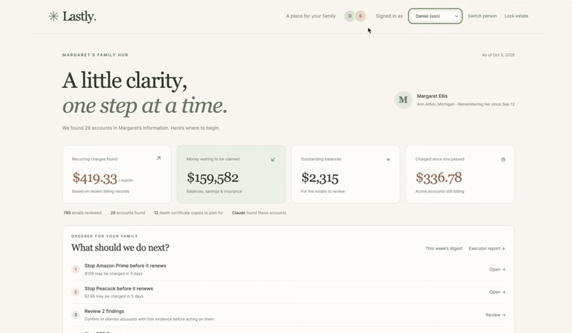 Lastly – screenshot 1