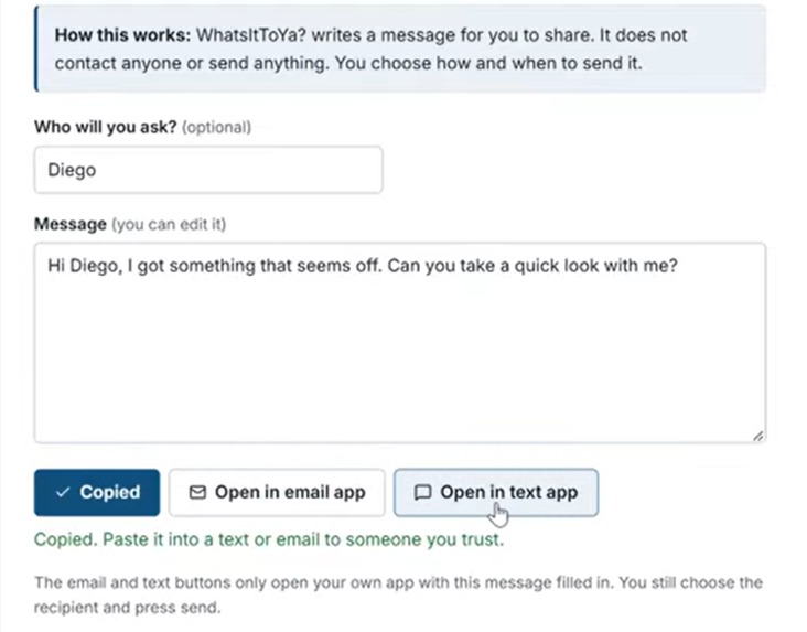 WhatsItToYa? – screenshot 2