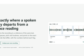 SpeechLens: contrastive speech analytics