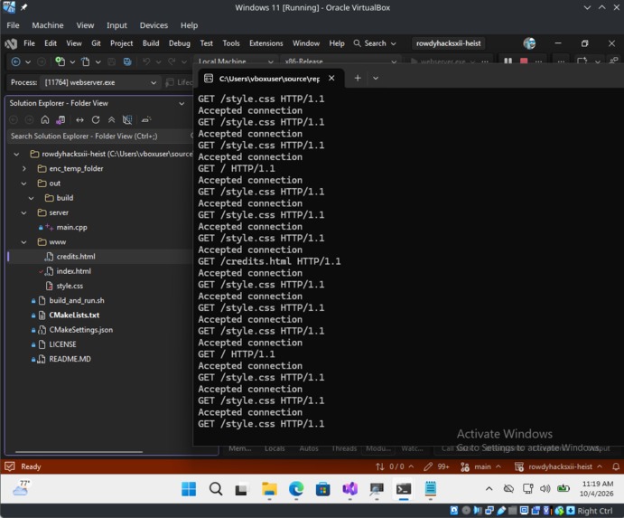 Buffer Overflow Exploitation – screenshot 2