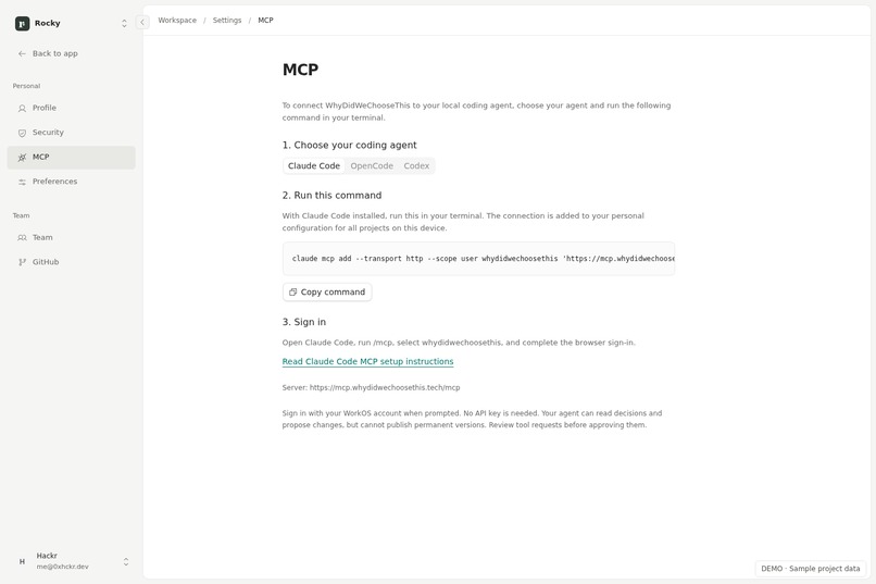 Why Did We Choose This Tech? – screenshot 3