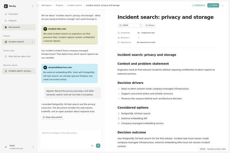 Why Did We Choose This Tech? – screenshot 4
