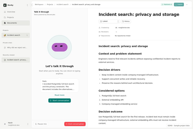 Why Did We Choose This Tech? – screenshot 8