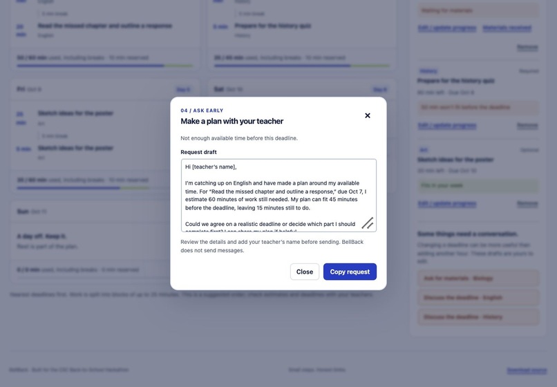 BellBack – screenshot 6