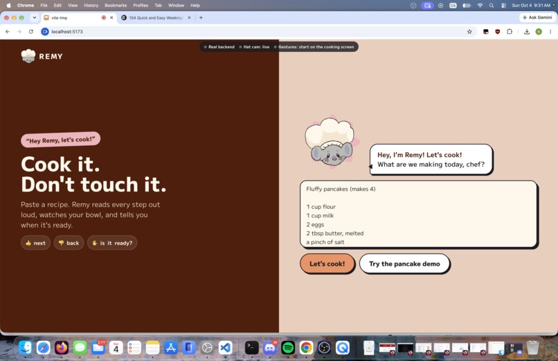 Hey Remy – screenshot 1
