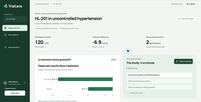 TrialLens – screenshot 1
