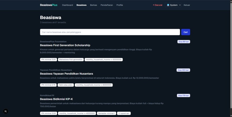 BeasiswaPlus – screenshot 7