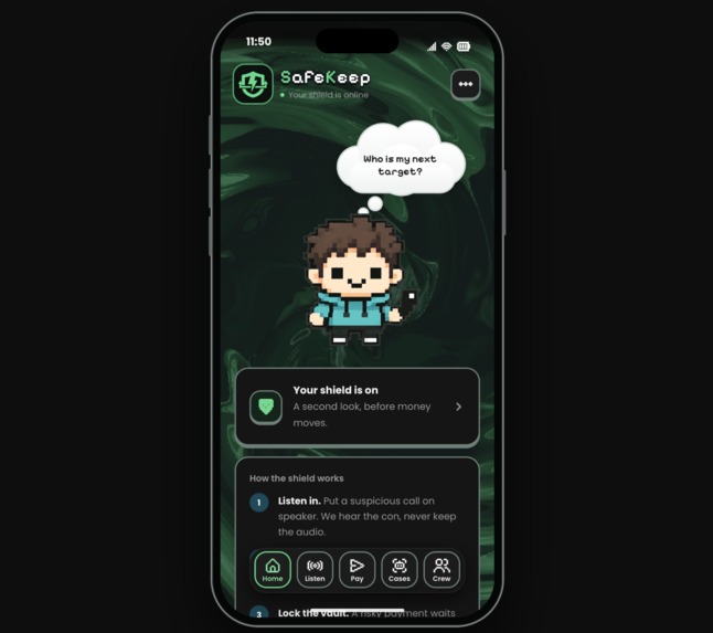 SafeKeep – screenshot 2