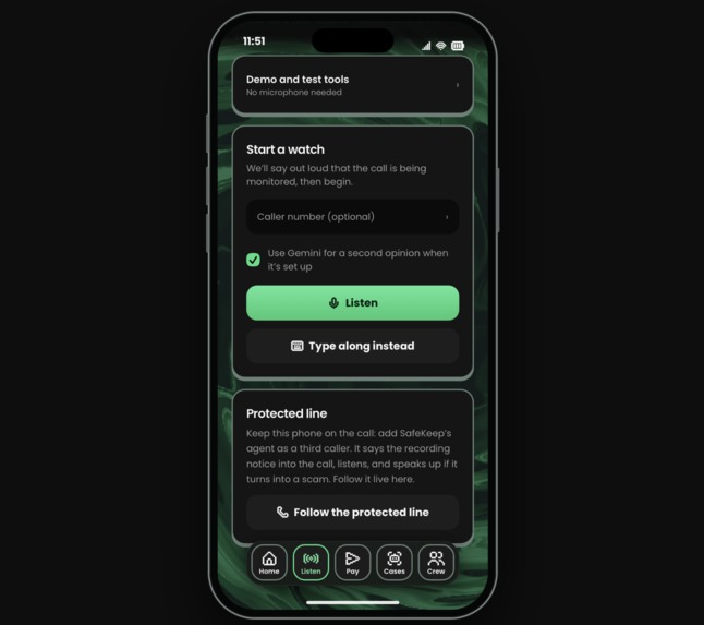 SafeKeep – screenshot 3