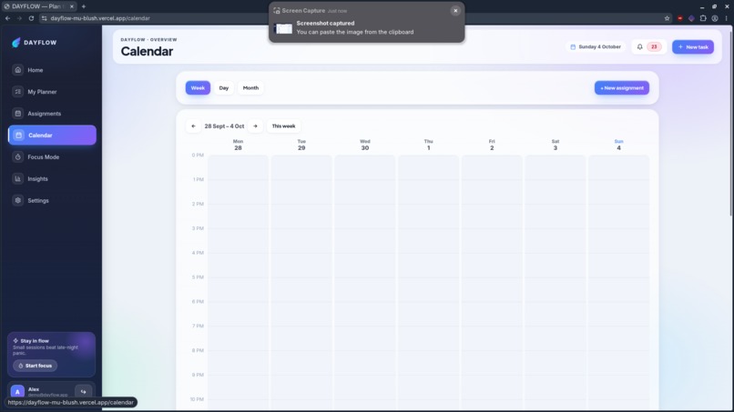 DAYFLOW – screenshot 5