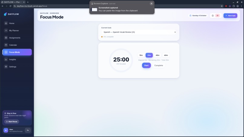 DAYFLOW – screenshot 6
