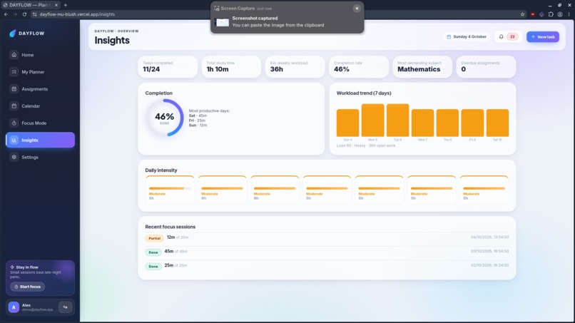DAYFLOW – screenshot 7