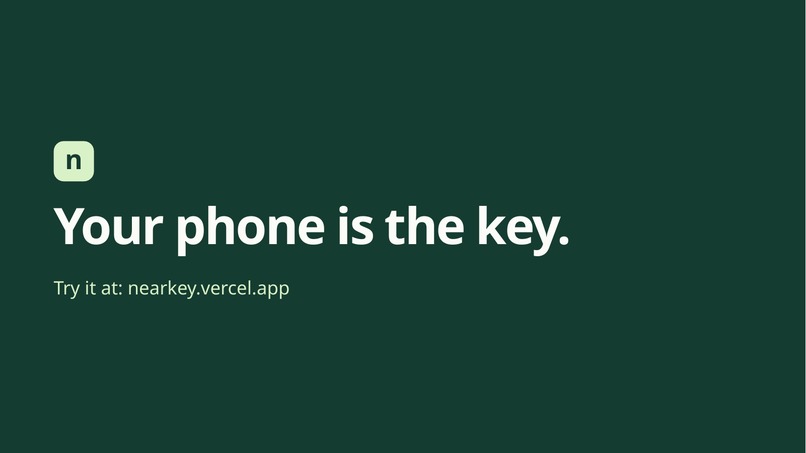 NearKey – screenshot 1