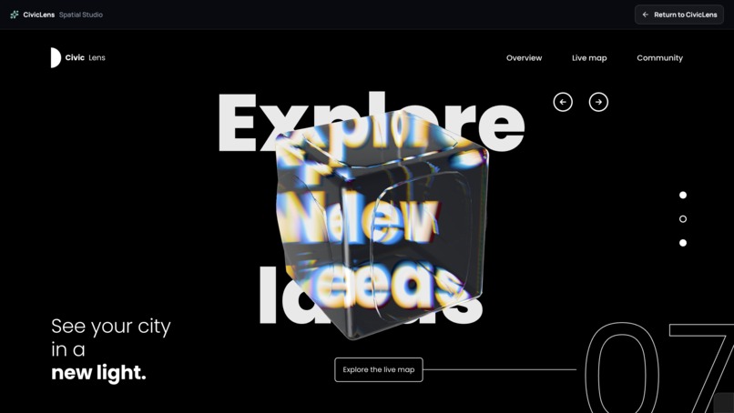 CivicLens – screenshot 2
