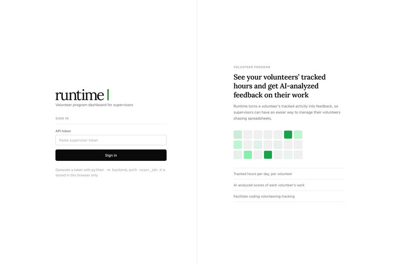 runtime – screenshot 2