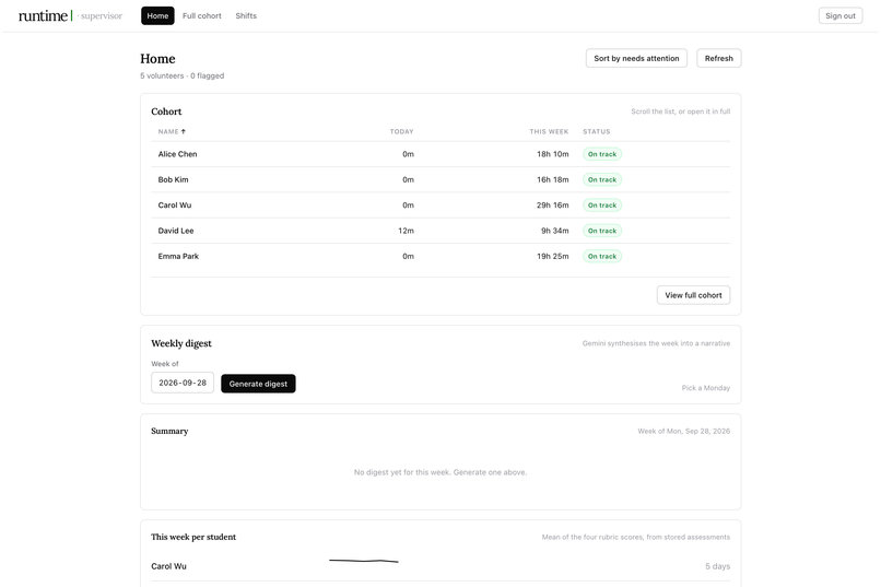 runtime – screenshot 3