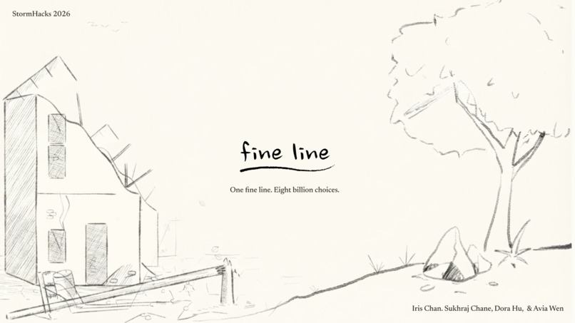fine line – screenshot 1