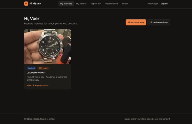 FindBack – screenshot 7