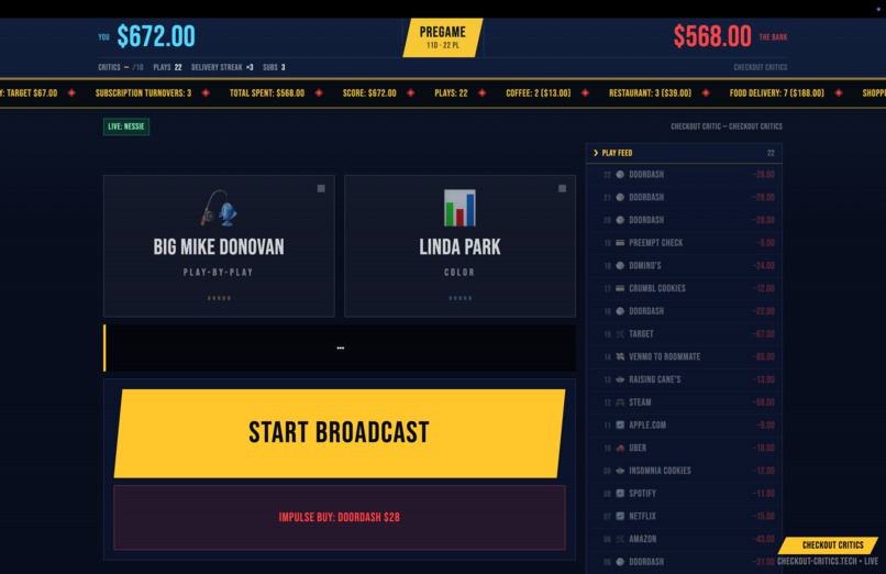 Checkout Critics – screenshot 1