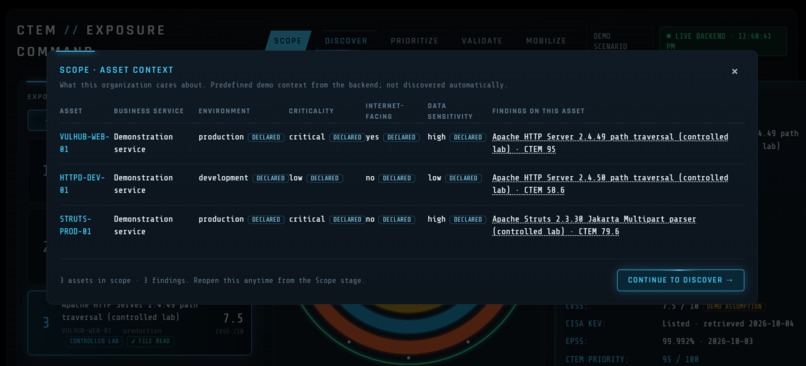 Eclipse CTEM – screenshot 1